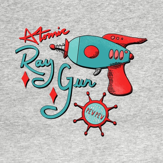 Atomic Toy Ray Gun by ksrogersdesigns